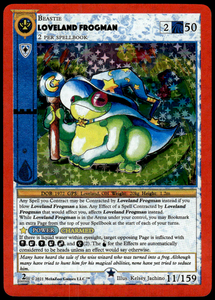 LOVELAND FROGMAN CRYPTID NATION 2ND EDITION #11/159 FULL HOLO