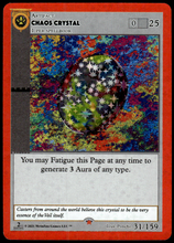 Load image into Gallery viewer, CHAOS CRYSTAL CRYPTID NATION 2ND EDITION #31/159 REVERSE HOLO
