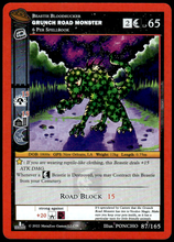 Load image into Gallery viewer, GRUNCH ROAD MONSTER UFO 1ST EDITION #87/165 REVERSE HOLO
