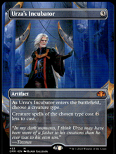 Load image into Gallery viewer, URZA&#39;S INCUBATOR DOMINARIA REMASTERED #453  BORDERLESS NON FOIL MYTHIC
