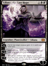 Load image into Gallery viewer, LILIANA, THE LAST HOPE DOUBLE MASTERS 2022 #81 NON FOIL MYTHIC RARE
