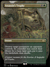 Load image into Gallery viewer, ASSASSIN&#39;S TROPHY DOUBLE MASTERS 2022 #372 BORDERLESS NON FOIL RARE
