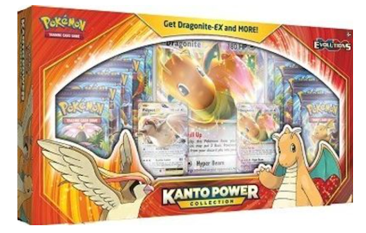 Pokemon Kanto Power Collection Dragonite RED Box (XY Evolutions Boosters)