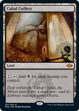 Load image into Gallery viewer, CABAL COFFERS MODERN HORIZONS 2 #301 NON FOIL MYTHIC

