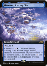Load image into Gallery viewer, OTAWARA, SOARING CITY NEON DINASTY #503 EXTENDED ART NON FOIL RARE
