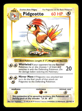 Load image into Gallery viewer, PIDGEOTTO BASE SET #22 NON HOLO SHADOWLESS RARE

