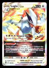 Load image into Gallery viewer, LUGIA VSTAR SILVER TEMPEST SWORD &amp; SHIELD #139 ULTRA RARE
