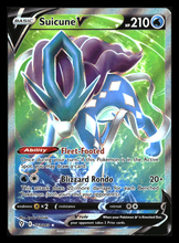 Load image into Gallery viewer, SUICUNE V EVOLVING SKIES SWORD &amp; SHIELD #173 FULL ART
